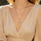 💛 Sonnenblumen-Kette für Damen – Dezenter Schmuck für Alltag, Büro und Freizeit