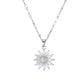 💛 Sonnenblumen-Kette für Damen – Dezenter Schmuck für Alltag, Büro und Freizeit