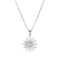 💛 Sonnenblumen-Kette für Damen – Dezenter Schmuck für Alltag, Büro und Freizeit