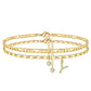 💎 Schmuck-Special: 1+1 gratis! ✨ Personalisierte Eleganz – Filigrane Gold-Fußkette für Ihren Sommer.