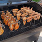 🍗 LIMITIERTES ANGEBOT 50% RABATT! ✨ Faltbarer Hähnchenschenkel-Grillhalter 🍗 Mit Auffangschale für BBQ & Ofen 🔥