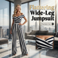💐Eleganter Damen-Overall mit schulterfreiem Schnitt und weitem Bein