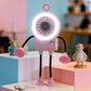 🍃HEISSER VERKAUF 50% RABATT🎁Flexibler Roboter-Tischventilator mit LED-Licht🤖