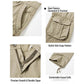 🧥 Taktische Cargohose für Herren | Mehrere Taschen 📦 Strapazierfähige Baumwollmischung 💪 Lockere, formgebende Kniepartie 🦵 Verstellbarer Bund und Beinabschlüsse 🎛️