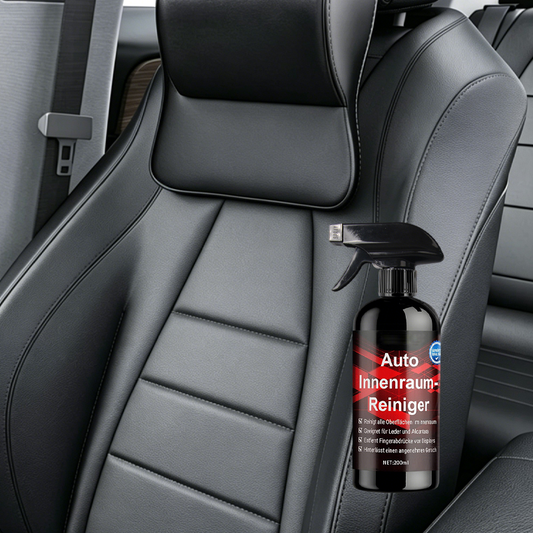 🚗 KAUFE 2, ERHALTE 1 GRATIS! 🧼 Universeller Innenraumreiniger für Autos – Entfernt Schmutz & Flecken, Sicher Für Polster, Kunststoff & Leder 🏠