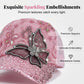 Baseballkappe mit Strass-Schmetterling und Pailletten