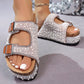 👡 50% RABATT! ✨ Glitzer-Pantoletten für Den Sommer – Ergonomisches Fußbett, Brillanter Glanz & Perfekt Für Elegante Strandtage Oder Partynächte 💃