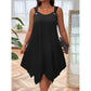 👗 LIMITED-TIME 50% RABATT! ✨ Ärmelloses Damenkleid – Asymmetrischer Saum, 7 Farben, A-Linie 🍂