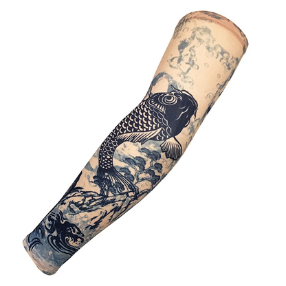 Realistische Tattoo-Armstulpen zum Sonnenschutz