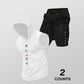 ⌛🏃‍♂️💪 NUR NOCH 1 WOCHE – 50% RABATT! Herren Sport-Set – Ärmelloses Hoodie & Shorts – Atmungsaktiv, schnelltrocknend & bequem ⏰