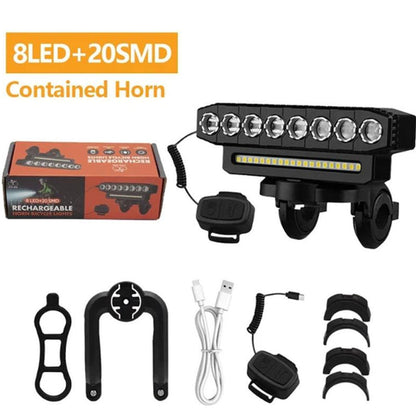 💡Maximale Sichtbarkeit & Sicherheit: Wiederaufladbares LED-Lichtset mit Fernbedienung 🛡️