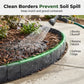 🌿 50% RABATT! ☀️ Gartenborder Set Kopfsteinoptik 5m – 20 ineinandergreifende Teile – Wetterfester PP-Kunststoff, kein Graben & kein Werkzeug – ideal für Beete, Wege oder Rasenkanten 🏡