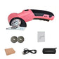 💥Letzter Tag Sonderangebot: 50 % Rabatt✂️ Wiederaufladbares und tragbares Set mit kabelloser Elektroschere für Stoffe