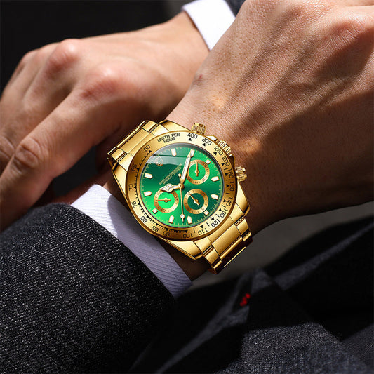 🔥50% Rabatt. Exklusive Herren-Quarzuhr: Zeitlose Eleganz für Business & Freizeit ⌚✨