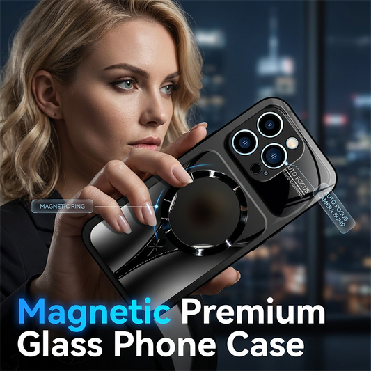 📱 50% RABATT! 🧲 Stilvolle Magnetische Stoßfeste Handyhülle – Rundumschutz, integrierter Magnetring & perfekt für Auto-Mounts – schlank, griffig & robust 🛡️