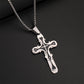 ✝️ 50% RABATT! ✨ Verzierte Vintage-Kreuzanhänger-Halskette – Detailreich, zeitlos & perfekt als bedeutungsvolles Geschenk oder Statement-Schmuck für jeden Tag 💛
