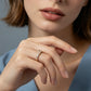 💍 50% RABATT! 🦁 Verstellbarer doppellagiger Ring mit Kreuzmuster – nickelfrei & größenverstellbar – Modisches Statement-Piece für den Alltag oder besondere Anlässe ✝️