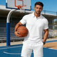 🔥Nur für kurze Zeit: 50 % Rabatt + versandkostenfrei👕Zweiteiliges Sommer-Set für Herren aus Polohemd und Shorts