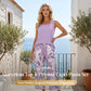 Set aus ärmellosem Oberteil und bedruckter Caprihose