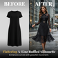 👗 LIMITED-TIME 50% RABATT! ✨ Midikleid mit Polka-Dots – Schleifenkragen, Elegant ✨