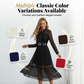 👗 LIMITED-TIME 50% RABATT! ✨ Midikleid mit Polka-Dots – Schleifenkragen, Elegant ✨