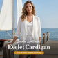 🧥 50% RABATT! ✨ Leichter Lochmuster-Cardigan – Atmungsaktiv, offen & ideal für laue Sommerabende – Perfekt als Überwurf zum Strandkleid oder über ein Top 🌊