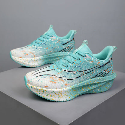 👟✨Lichtempfindliche Sneaker mit Spritzmuster🏃‍♀️