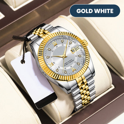 ⌚ LIMITIERTE AKTION: 50% RABATT! ✨ Herren Business Armbanduhr – Quarz, Edelstahl, 8 Farben 🤵