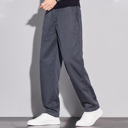 Vielseitige Freizeithose für Herren mit geradem Bein