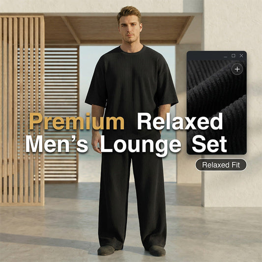 🧍‍♂️ –50% RABATT | Moderner Herren-Trainingsanzug im Plissee-Look 🌟✨