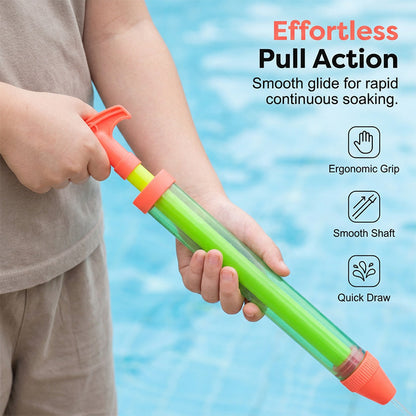 🔫💦 Wasserpistole zum Ziehen für Sommerspaß – Jetzt 2 kaufen, 1 geschenkt! 🎁