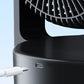 Leiser Desktop-Lüfter mit intelligenter LED-Anzeige