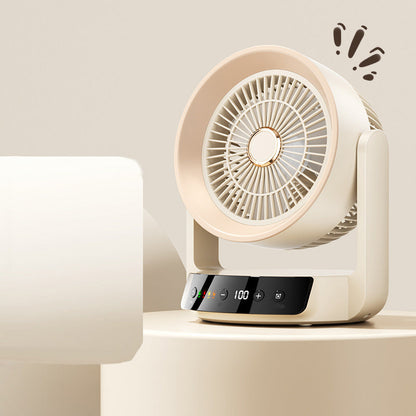 Leiser Desktop-Lüfter mit intelligenter LED-Anzeige