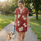 👗 JETZT 50 % RABATT! 🌬️ T-Shirt-Kleid mit V-Ausschnitt – Lässig & luftig – Sommer-Must-have ☀️