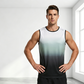 💪 JETZT 50 % RABATT! 🏋️‍♂️ Sport-Tanktop für Herren mit Farbverlauf – Leicht und schnell trocknend – Atmungsaktives Mesh, schweißableitend