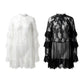 Elegantes Spitzenkleid mit Ausschnitten