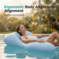 🏊‍♀️50% RABATT!☁️ Skin-Friendly PVC Pool Lounger Float –  Hautfreundlich, bequem, perfekt für Pool & Meer. 🔥💦