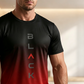 👕🩳 Nur noch heute 50% Rabatt! ✨ Herren Gradient T-Shirt & Shorts Set | Stylisches Sport & Freizeit Outfit, bequem & atmungsaktiv für jeden Tag