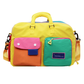 🎒 JETZT 50% RABATT! 🏆 Lässige Colorblock-Reisetasche – Geräumig & langlebig – Perfekt für Gym, Reisen oder Wochenendtrips – Leicht mit Tragehenkeln 🧳