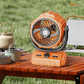 🌬️ 6-Zoll-Camping-Ventilator mit 100 Geschwindigkeitsstufen – oszillierend, mit LED-Beleuchtung, Digitalanzeige & großem Akku für Outdoor & Zuhause 🏕️