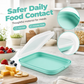 ❄️Sommerfrische 50 % Rabatt!🥪BPA-freie Silikon-Brotdose mit Deckel – leichte, flexible Lunchbox für Büro, Schule, Uni & unterwegs