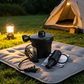 💨🔋 Tragbare Elektrische Luftpumpe mit 3 Aufsätzen – Kompakt & schnelles Aufblasen – Perfekt für Luftmatratzen, Bälle, Reifen oder Wasserspielzeug – USB-aufladbar & leicht 🏕️✨