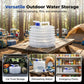 💧BPA-freier Faltwasserbehälter – aus lebensmittelechtem Kunststoff, geruchsneutral & stabil, perfekt für Trinkwasser, Kochen & Outdoor 🏕️
