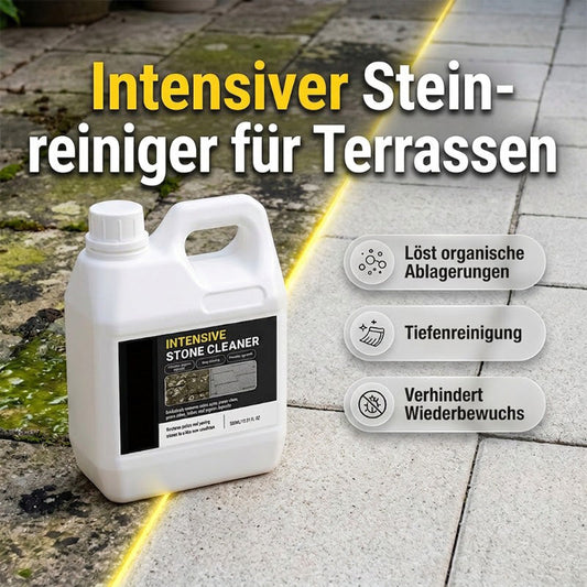Intensiv-Steinreiniger für Terrassen und Wege