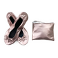 🥿 50% RABATT! 👠 Elegante faltbare Ballerinas für Damen – Leicht, kompakt & bequem – Perfekt für unterwegs, Büro oder als Notfallschuh – passen in jede Tasche – stilvoll und praktisch 🌸✨