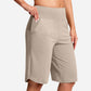 👖 LETZTER TAG SONDERVERKAUF 50% RABATT! Hochtaillierte Damen Yoga-Shorts mit Seitentaschen – 8 Farben, elastisch & bequem für Sport und Alltag