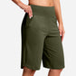 👖 LETZTER TAG SONDERVERKAUF 50% RABATT! Hochtaillierte Damen Yoga-Shorts mit Seitentaschen – 8 Farben, elastisch & bequem für Sport und Alltag