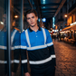 📢📢60% RABATT!! ⏰Herren Langarmshirt mit hoher Sichtbarkeit