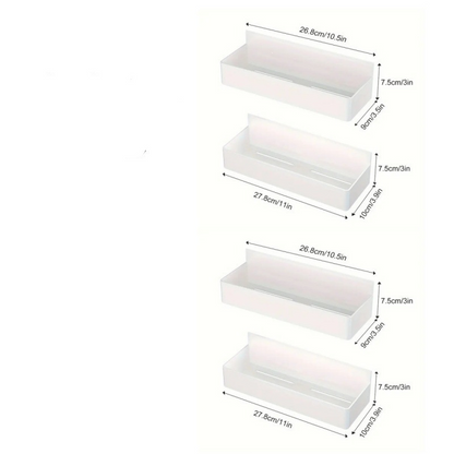 🔥 50% RABATT – Magnetisches Kühlschrank-Regal zur Küchenorganisation 🧲✨