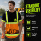 ✨👷Warnschutz-Arbeits-T-Shirt mit hoher Sichtbarkeit